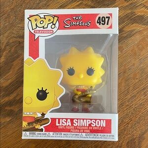 Funko Lisa Simpson Yellow Vinyl Collectible
